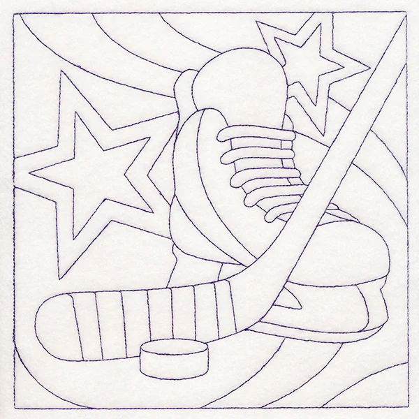 Sports Quilting - Hockey (Double Run) - Image 6