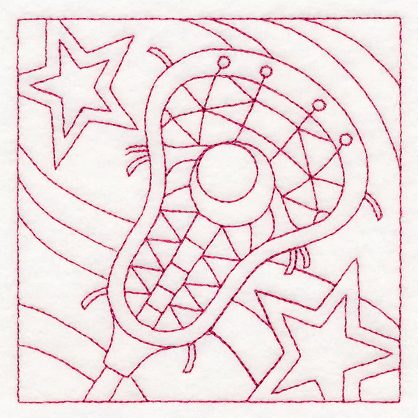 Sports Quilting - Lacrosse (Double Run) - Image 5