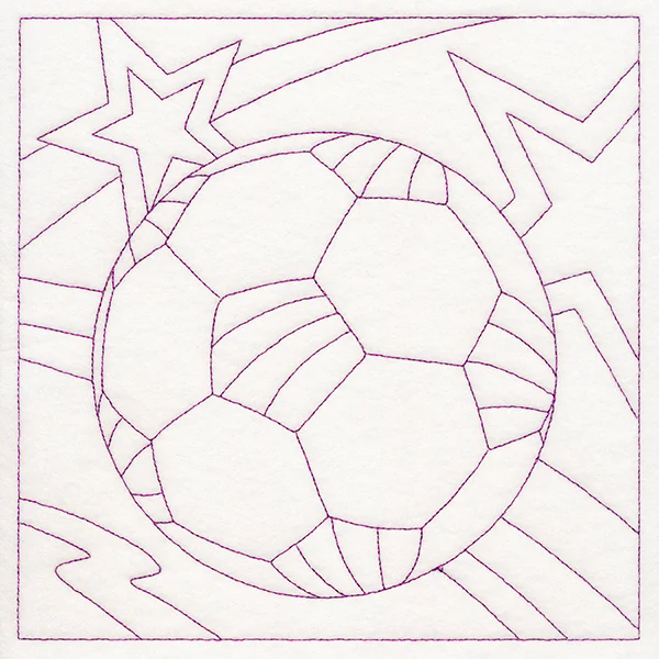 Sports Quilting - Soccer (Double Run) - Image 6