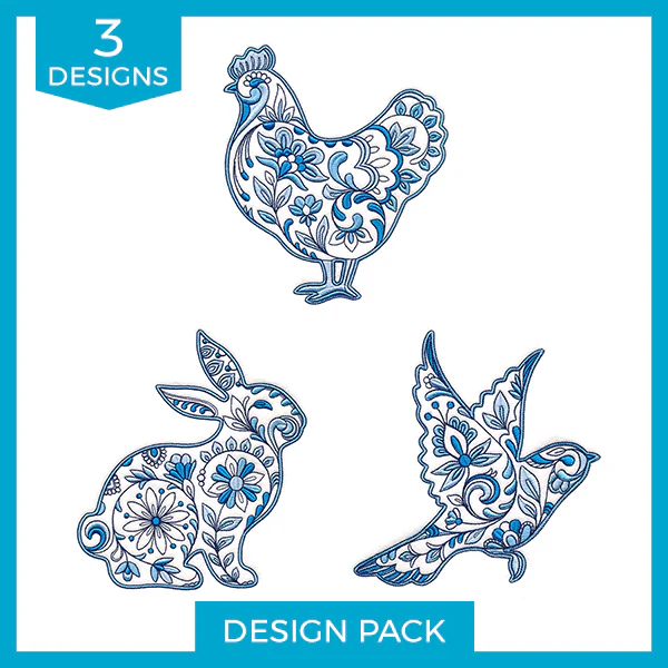 Spring Animals in Bloom Design Pack - Image 7