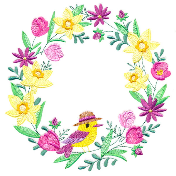 Spring Birdie in Botanicals - Image 2