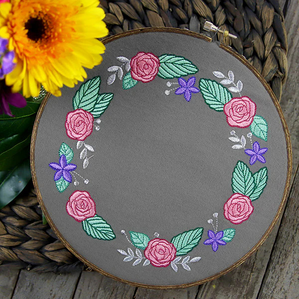 Spring Blooms Wreath - Image 2
