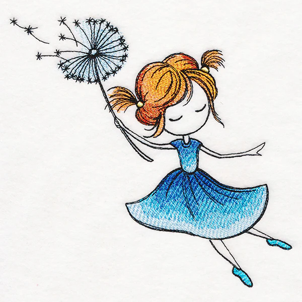 Spring Breeze Beauty with Dandelion - Image 4
