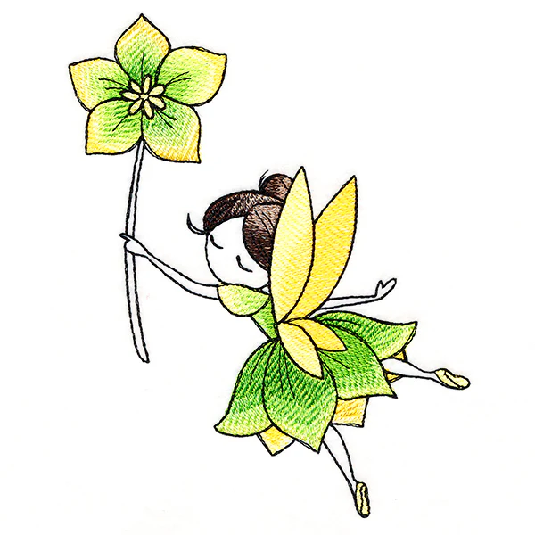 Spring Breeze Fairy with Fig Blossom - Image 2