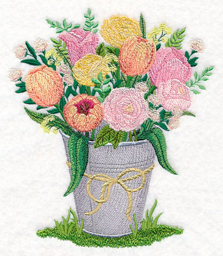 Spring Bucket of Blooms - Image 3