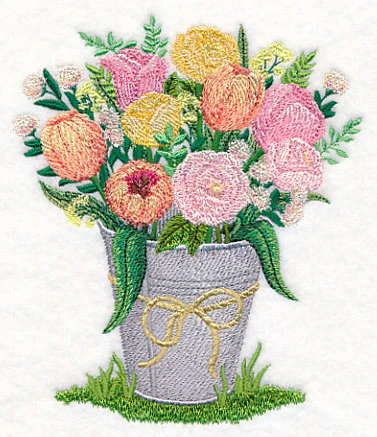 Spring Bucket of Blooms - Image 5