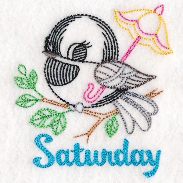 Spring Chickadee - Saturday (Vintage) - Image 2