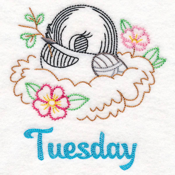 Spring Chickadee - Tuesday (Vintage) - Image 3