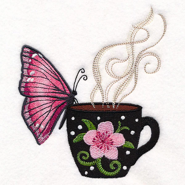Spring Coffee Break Butterfly - Image 5