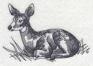 Spring Deer in Grass - Image 3