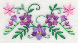 Spring Flower Bouquet Border - Image 5