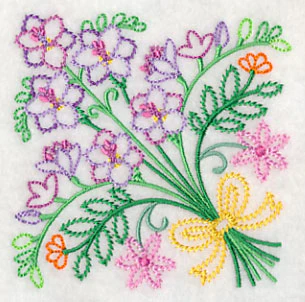 Spring Flower Bouquet (Vintage) - Image 5