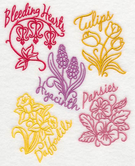 Spring Garden Collage - Image 3