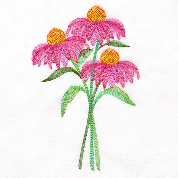 Spring Has Sprung Coneflower Bouquet - Image 3