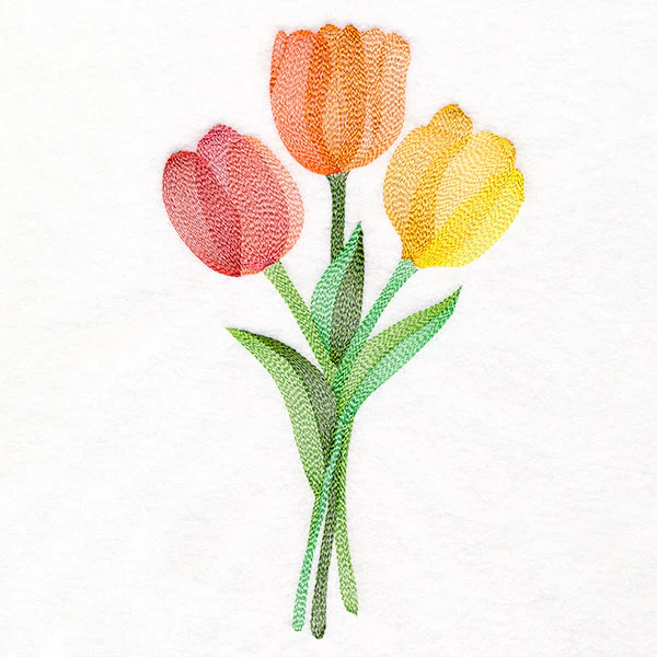 Spring Has Sprung Tulips Bouquet - Image 2
