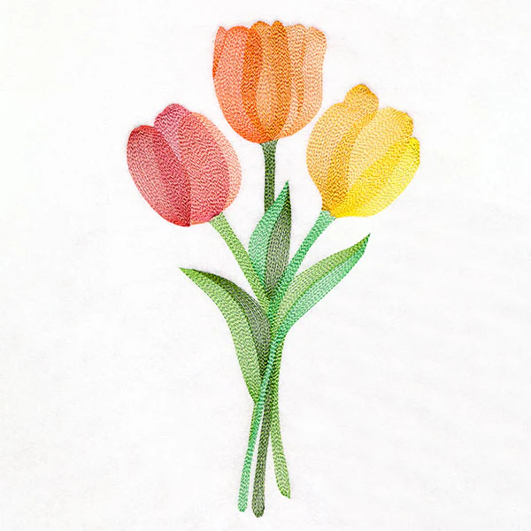 Spring Has Sprung Tulips Bouquet - Image 5