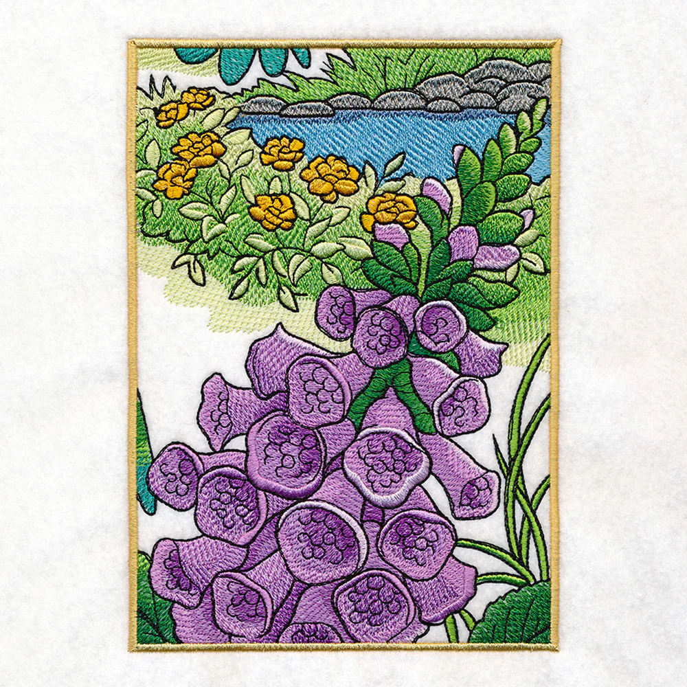 Spring Hummingbirds Panel Scene - Image 10