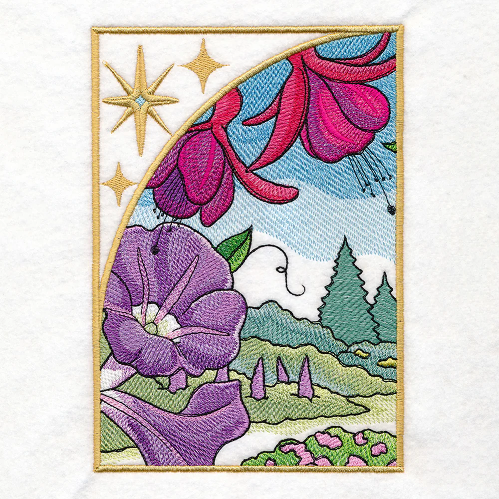 Spring Hummingbirds Panel Scene - Image 13