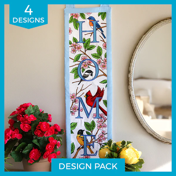 Spring Into HOME Bird Squares Design Pack - Image 8