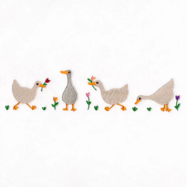 Spring is for Tulips and Geese Border - Image 5