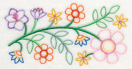 Spring Petal Potpourri Border (Vintage) - Image 3