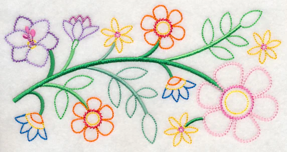 Spring Petal Potpourri Border (Vintage) - Image 6