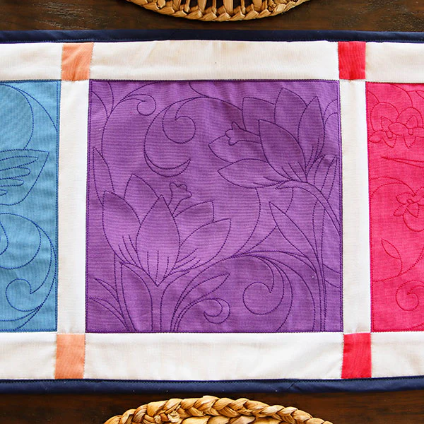 Spring Quilting - Crocuses (Double Run) - Image 9