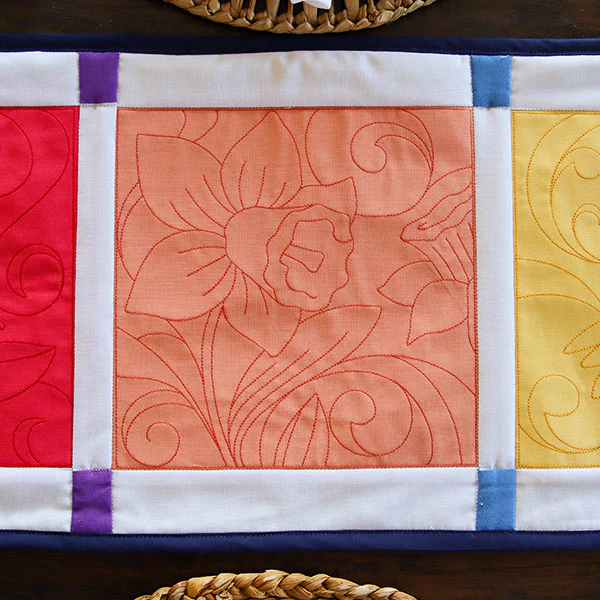 Spring Quilting - Daffodil (Double Run) - Image 3