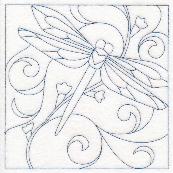 Spring Quilting - Dragonfly (Double Run) - Image 6