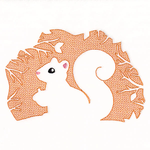 Spring Squirrel Silhouette (Embossed) - Image 7