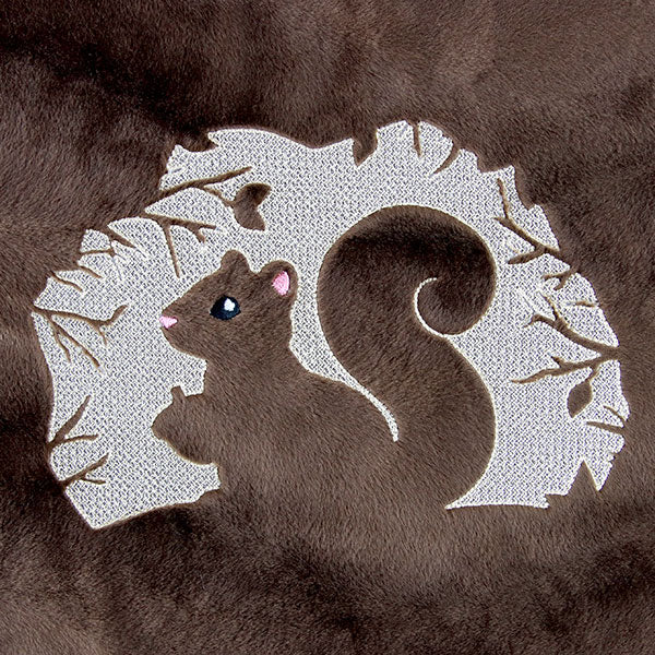 Spring Squirrel Silhouette (Embossed) - Image 9