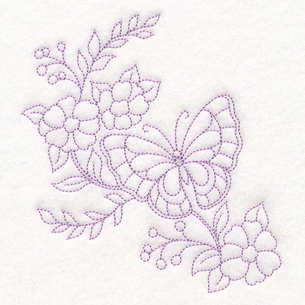 Spring Things Flowers - Butterfly 4 (Vintage) - Image 4