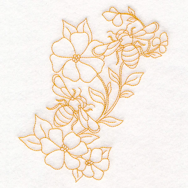 Spring Things Flowers - Honeybee (Vintage) - Image 3
