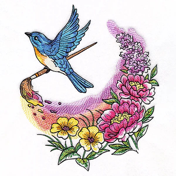 Spring To Life Painting Bluebird - Image 7