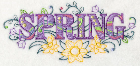 Spring with Vintage Flower Fade - Image 3