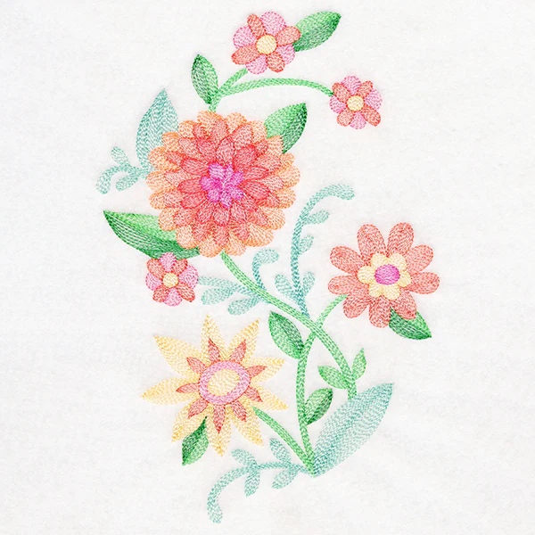 Springing Gardens Flower Spray - Image 6
