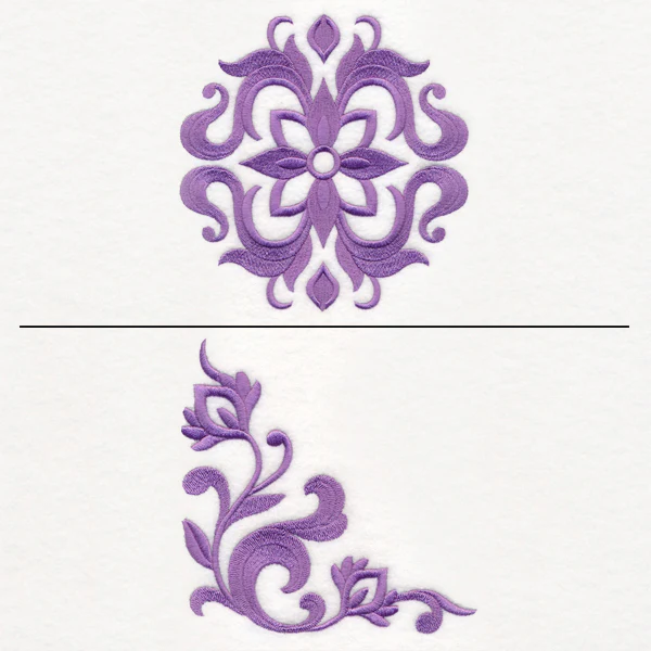 Springtime Baroque Pillow Pair - Image 2