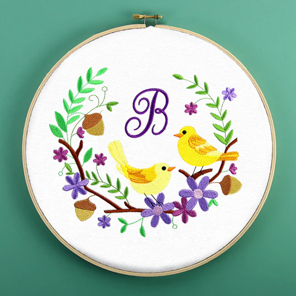 Springtime Birdies Wreath - Image 8