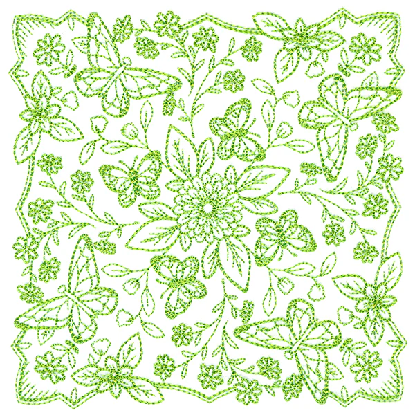 Springtime Charms Kaleidoscope Square 3 - Image 4