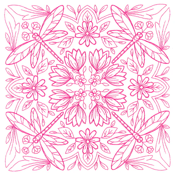 Springtime Charms Kaleidoscope Square 4 - Image 5