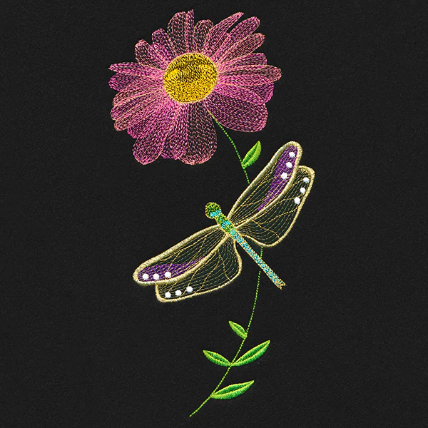 Springtime Treasures - Daisy and Dragonfly - Image 2