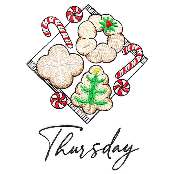 Spritz Cookies on Thursday