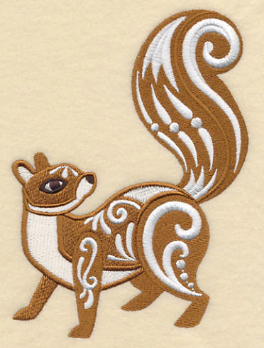 Squirrel with Flourish - Image 2