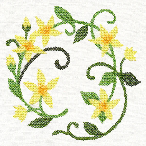 St. John's Wort Wreath (Cross Stitch) - Image 3
