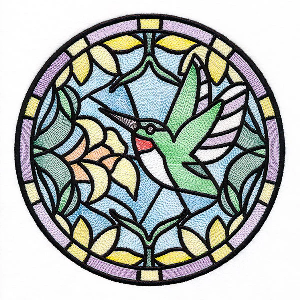 Stained Glass Birds - Hummingbird - Image 5