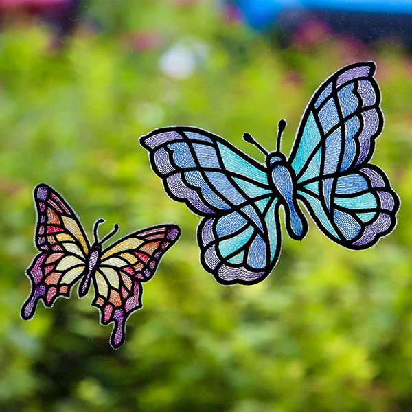 Stained Glass Butterfly 2 (Organza) - Image 6