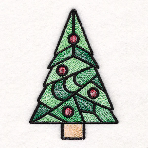 Stained Glass Christmas Accents - Tree - Image 4