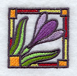 Stained Glass Crocus Corner - Image 4