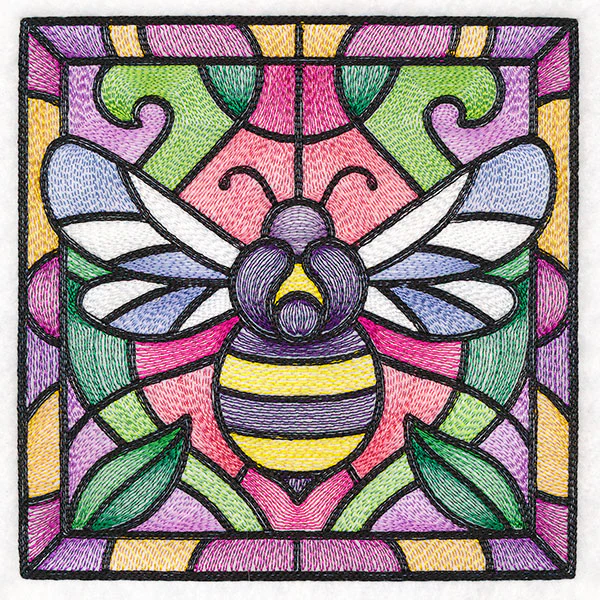 Stained Glass Garden - Bee - Image 7