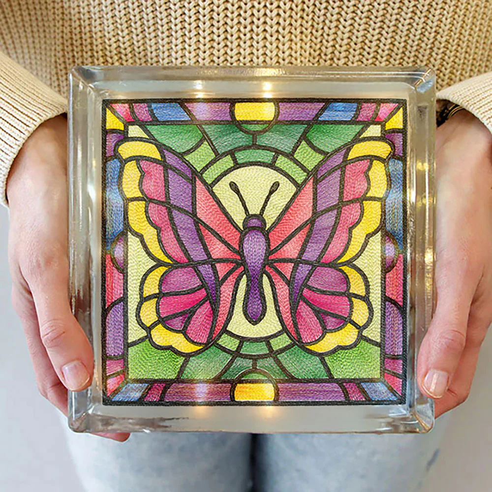 Stained Glass Garden - Butterfly 2 - Image 5